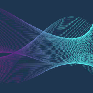 Vector wave lines flowing dynamic isolated on white background. Abstract background.